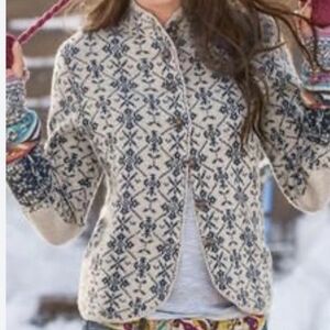 Stylish Gray Patterned Jacket
